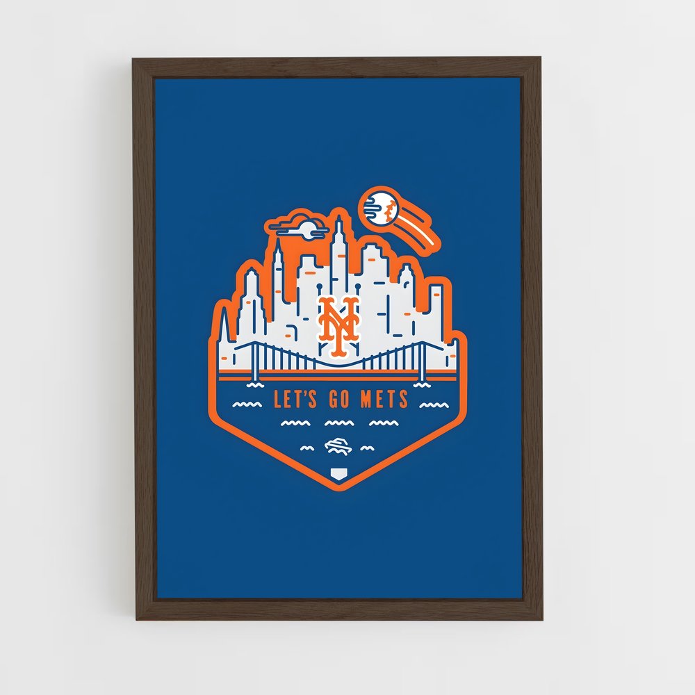 Poster Mets en Scène – affiche Baseball (vue 5)